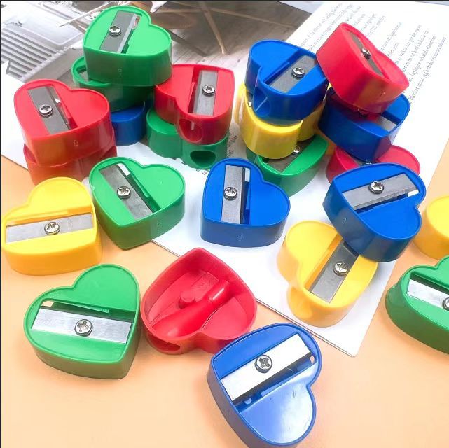 Wholesale Love Plastic Pencil Sharpeners